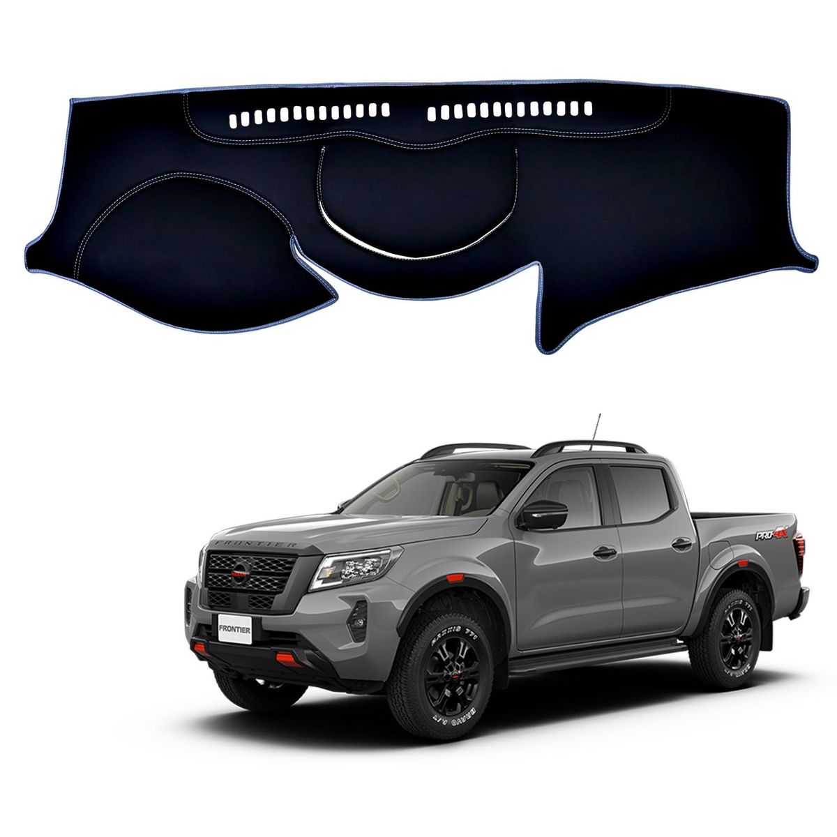TECGO - PROTECTOR TAPETE PARA TABLERO TIPO NISSAN FRONTIER 2023