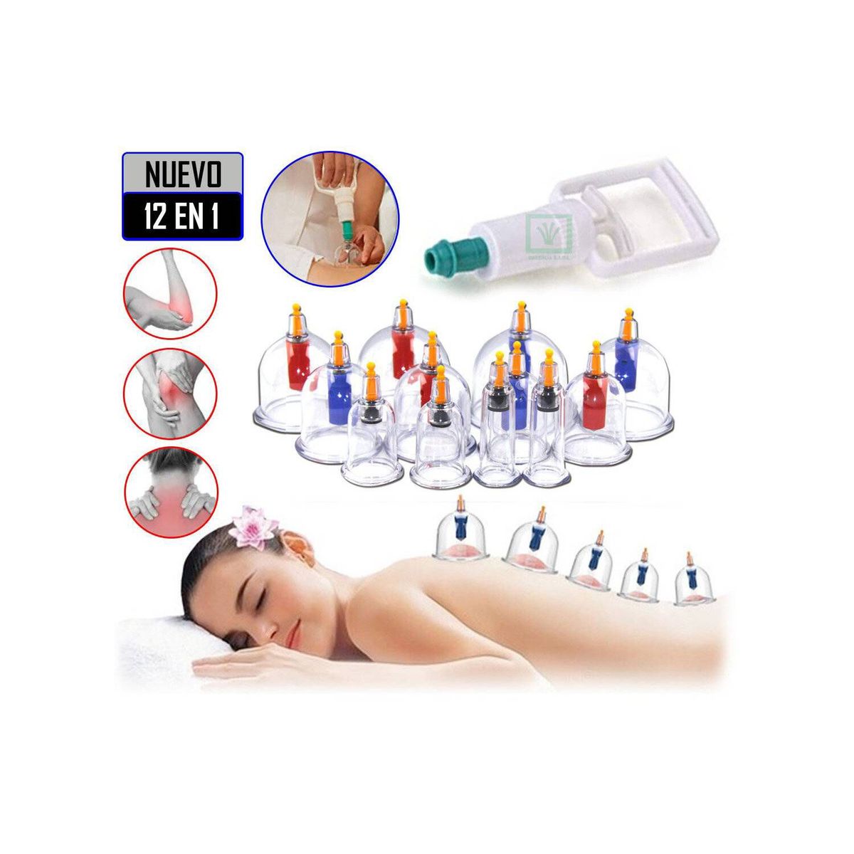 OEM - Ventosas Tecnica China Elimina Dolores Celulitis Terapia Tradicional