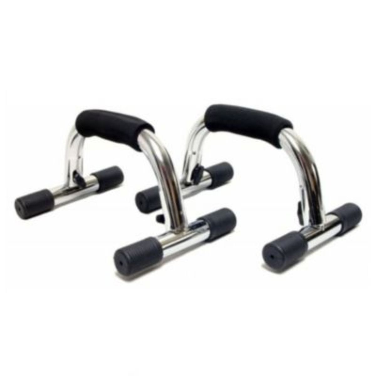 SPORT FITNESS - Plancheras de aluminio - plata y negro