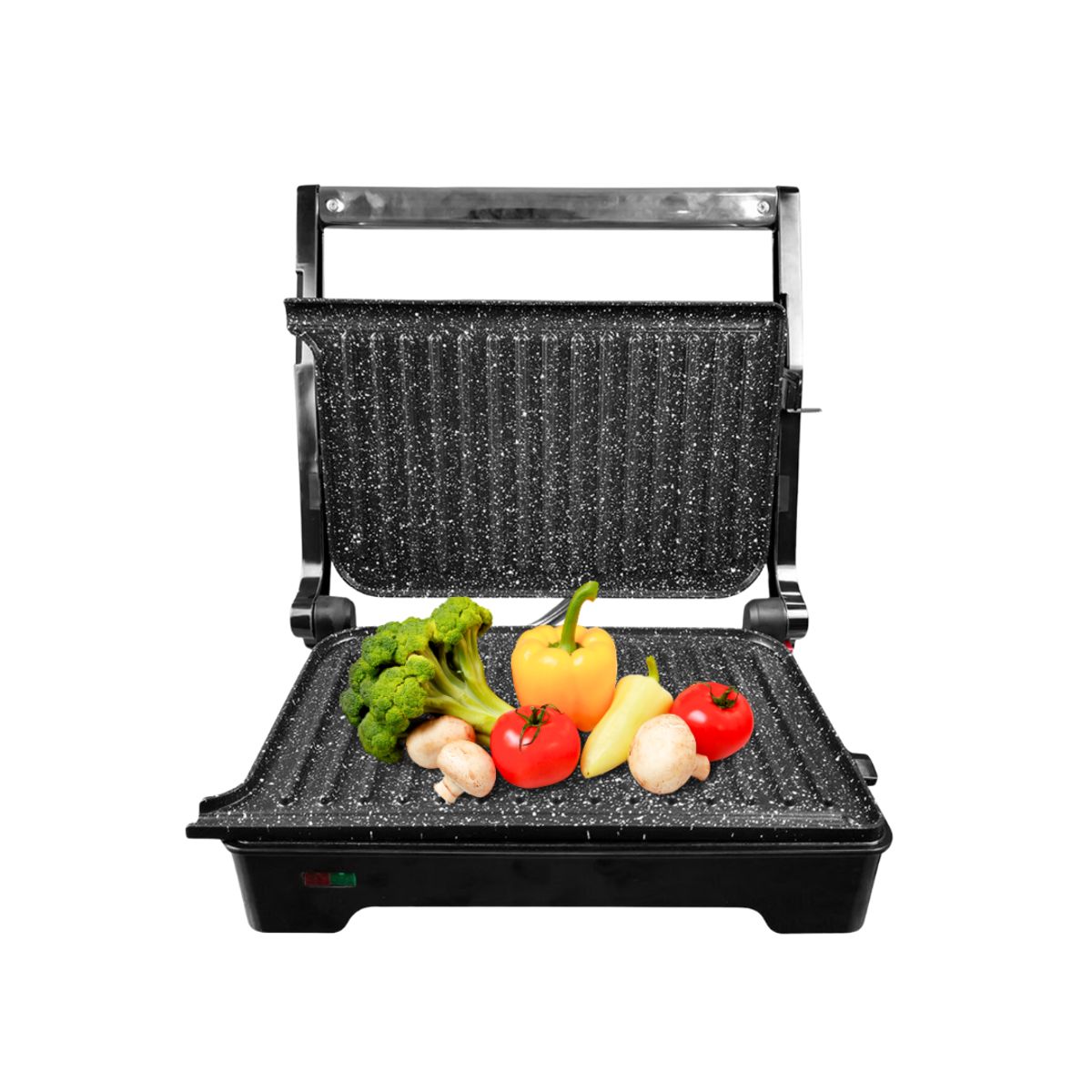 FINEZZA - Parrilla Eléctrica Finezza FZ-124EG Antiadherente de 1200 Watts