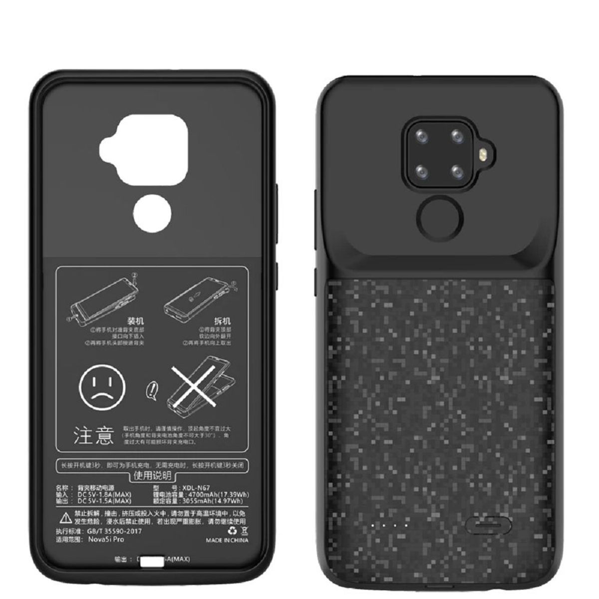 GENERICO - Case Batería Huawei Mate 30 Lite / Nova 5i Pro 4700mah