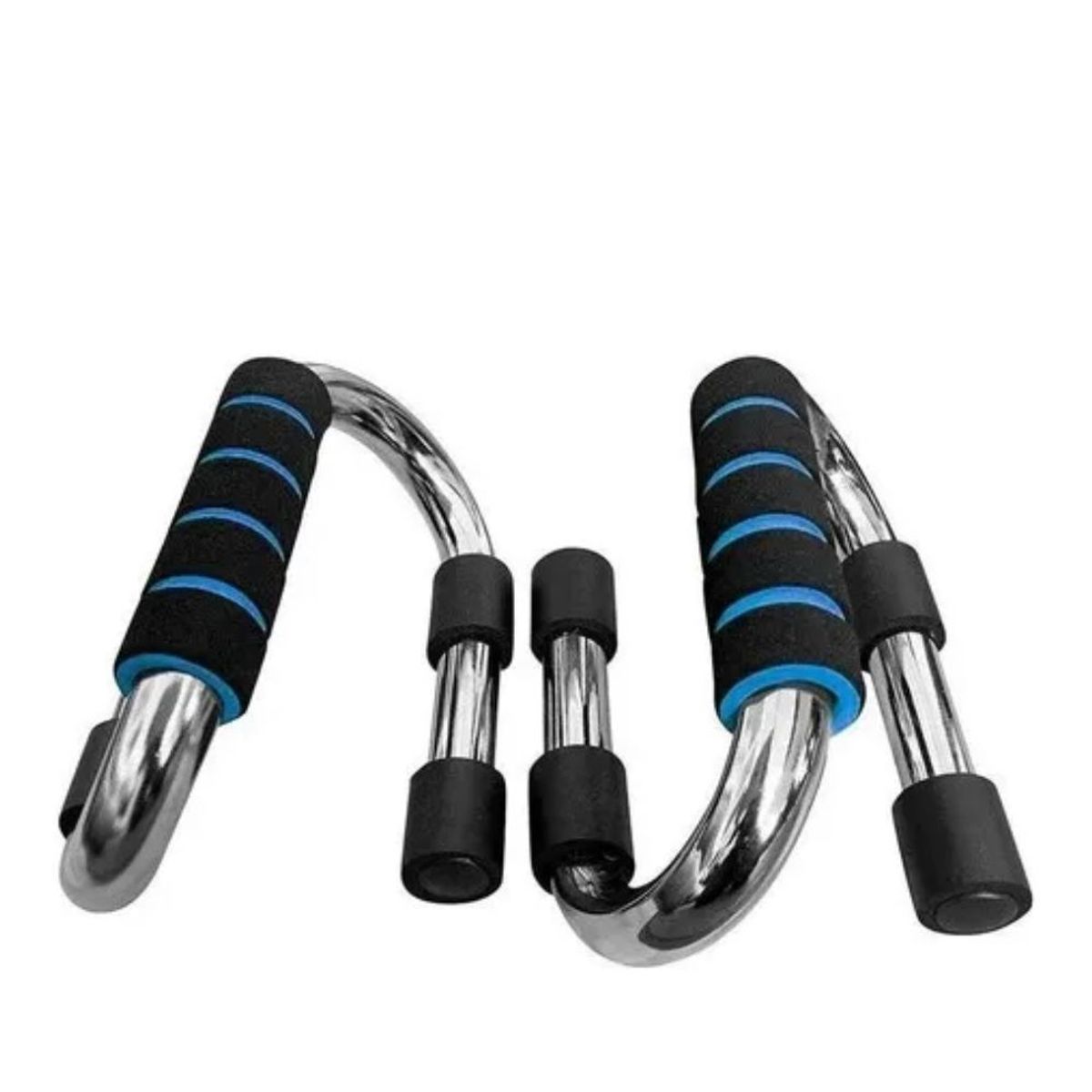 SPORT FITNESS - Barras Push Up Bar Aleación de aluminio - Azul