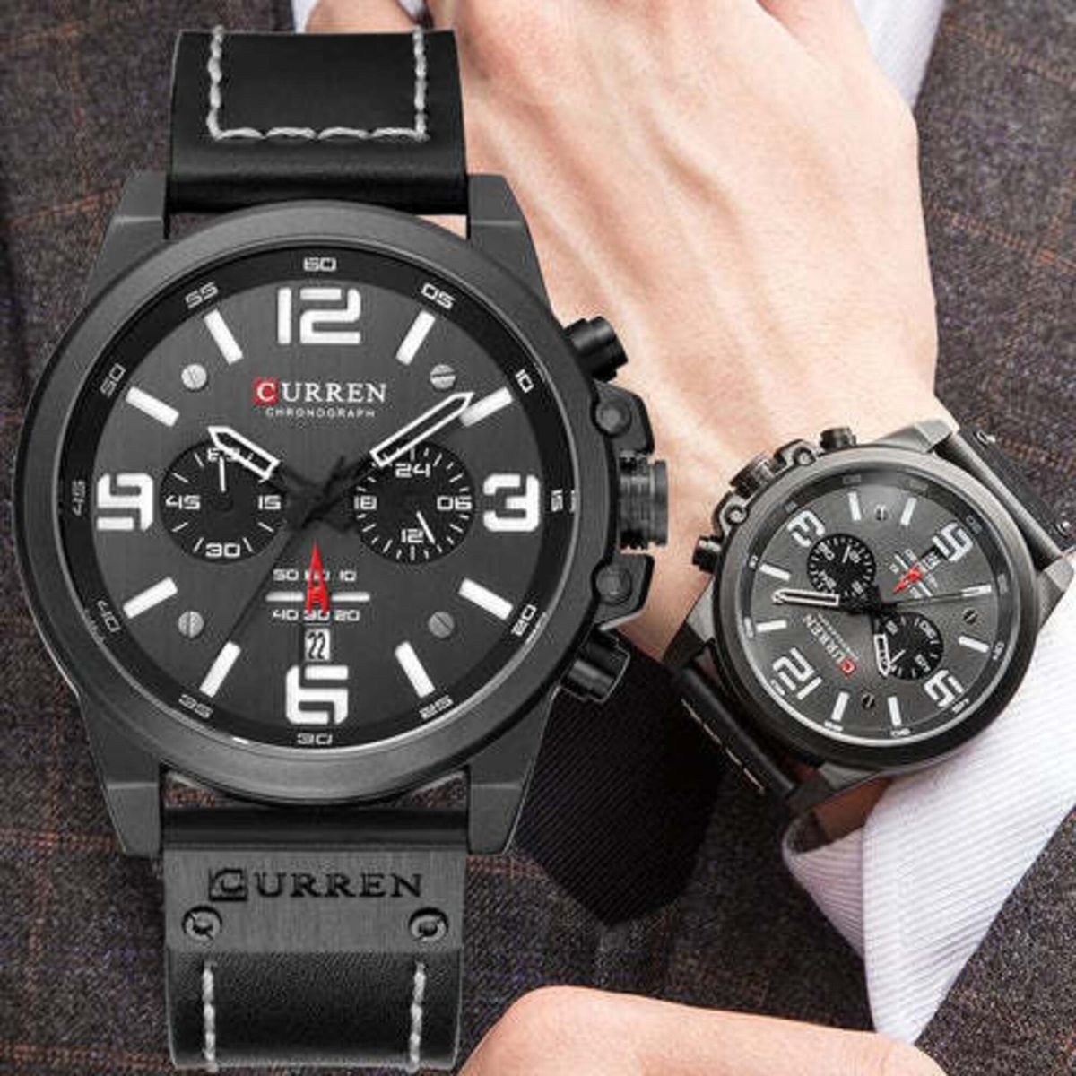 CURREN - RELOJ CURREN ORIGINAL NEGRO 8314 -  CUR-110