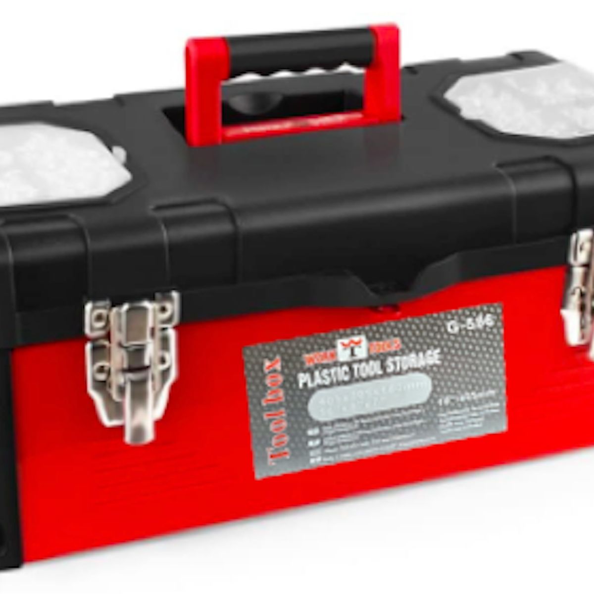 GENERICO - CAJA 16PULGADAS METAL PLASTICA PARA HERRAMIENTAS WORKTOOLS