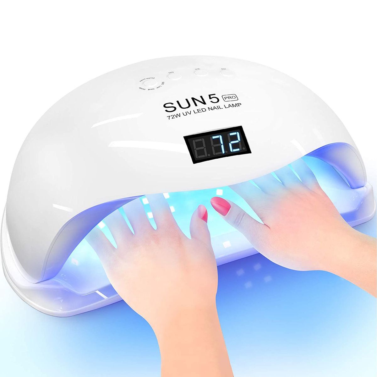 OEM - Lámpara Secadora Profesional SUN 5 LED Nail Lamp  de Uñas 48W