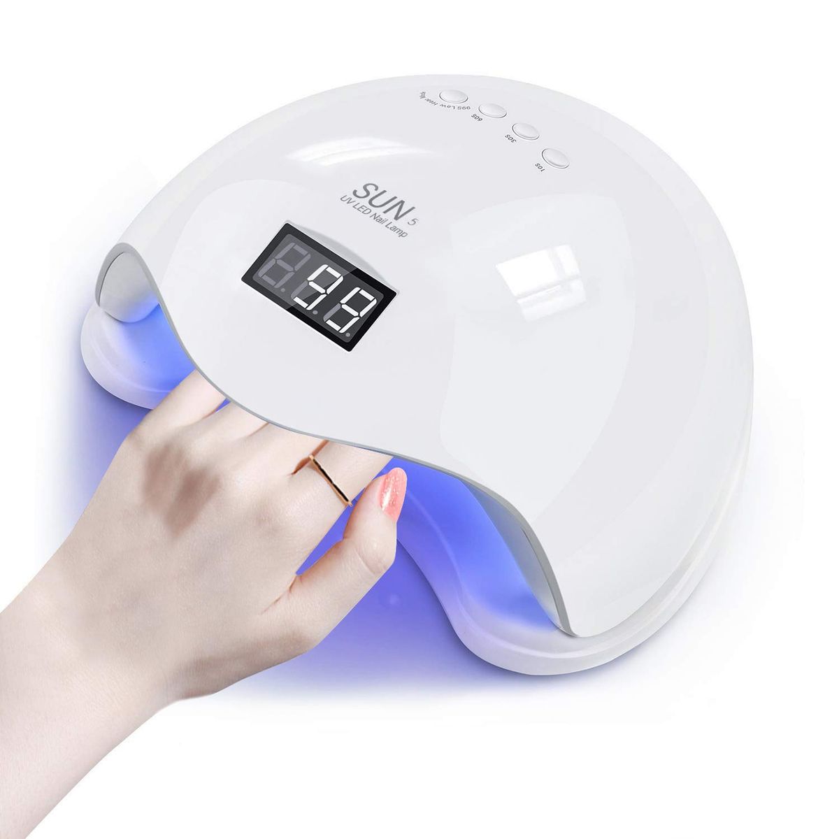 GENERICO - Secadora Lámpara 48W Profesional SUN 5 LED Nail Lamp de Uñas
