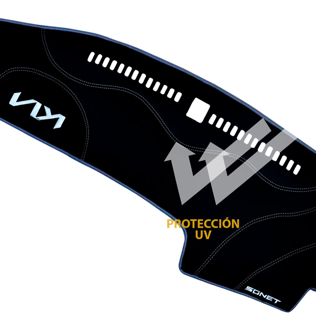 TECGO - PROTECTOR TAPETE PARA TABLERO TIPO KIA SONET 2023