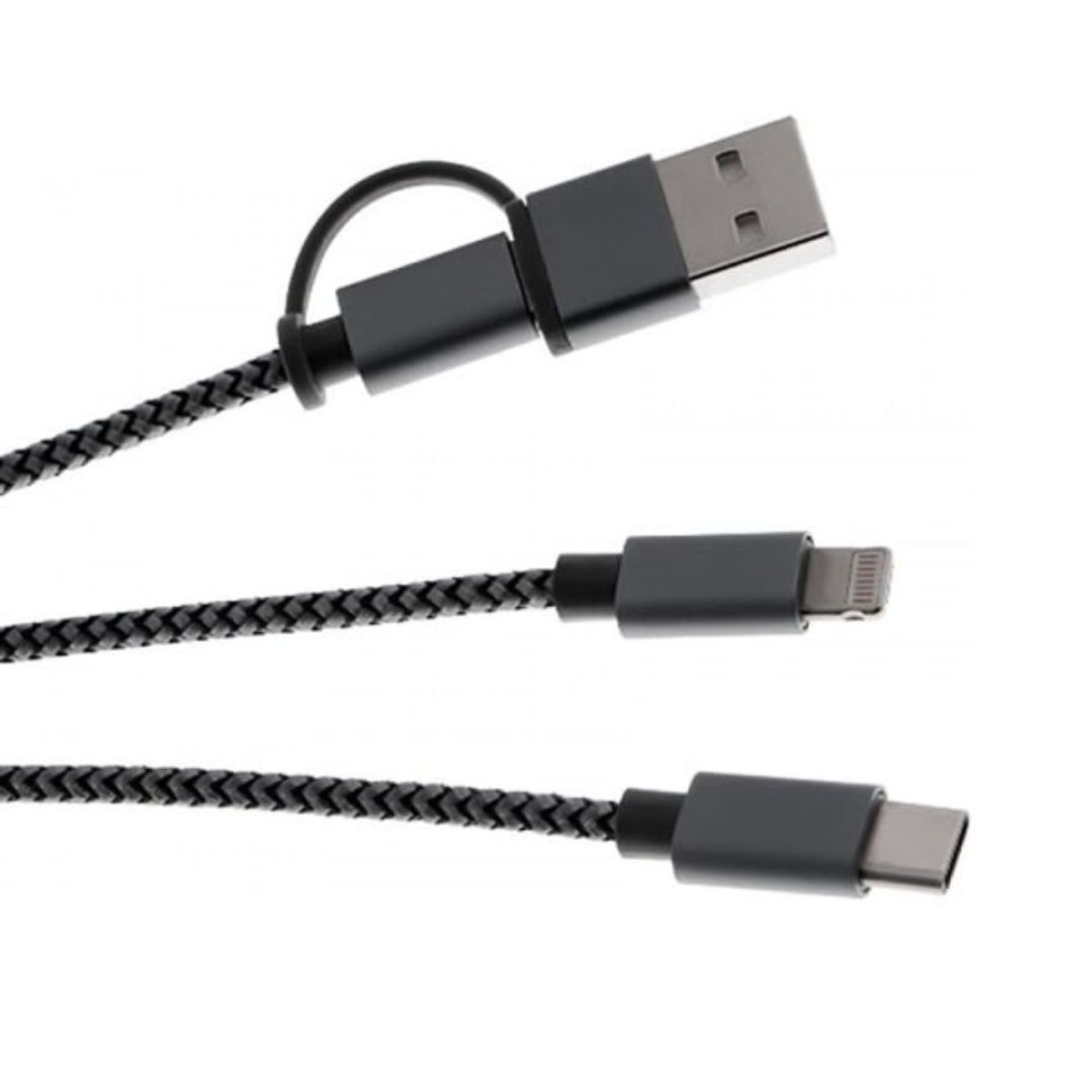 XTECH - CABLE MULTIFUNCIONAL PARA CARGA 5 EN 1 (XTC-560)