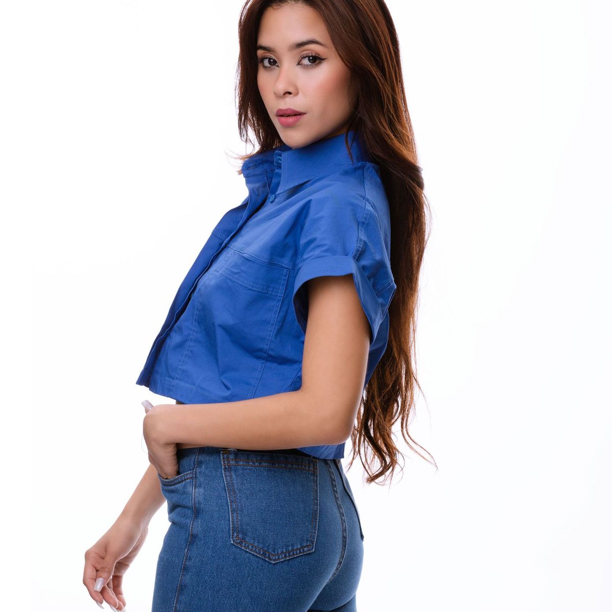 NEBULA - Blusa Murcia - Nébula - Azul