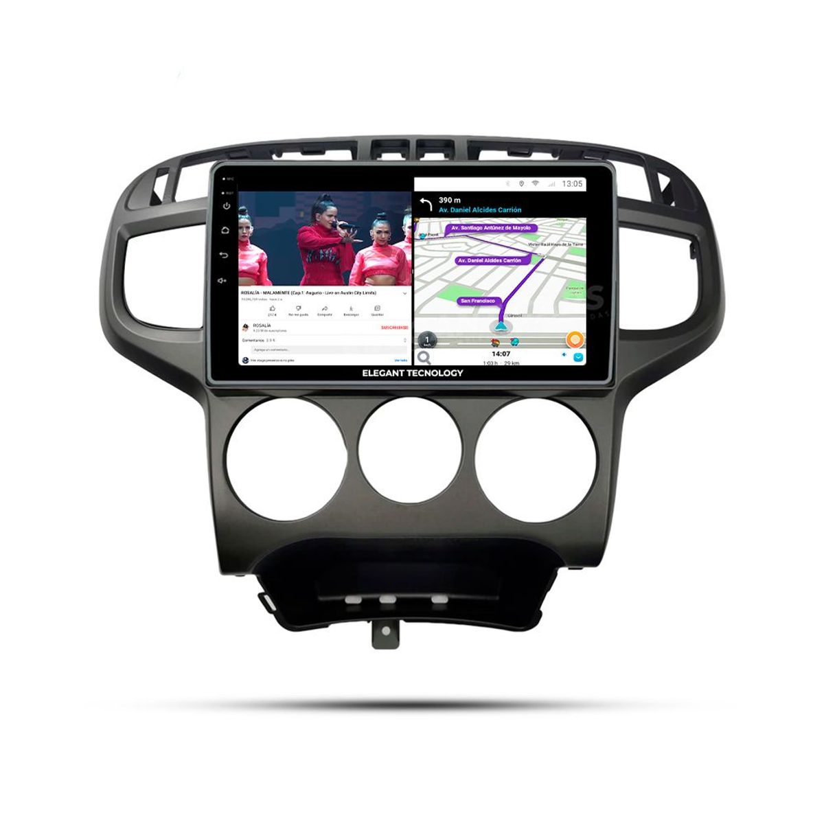 GENERICO - Autoradio Android Pantalla Hyundai Matrix 2001-2010 Carplay +Auto 4GB +64GB