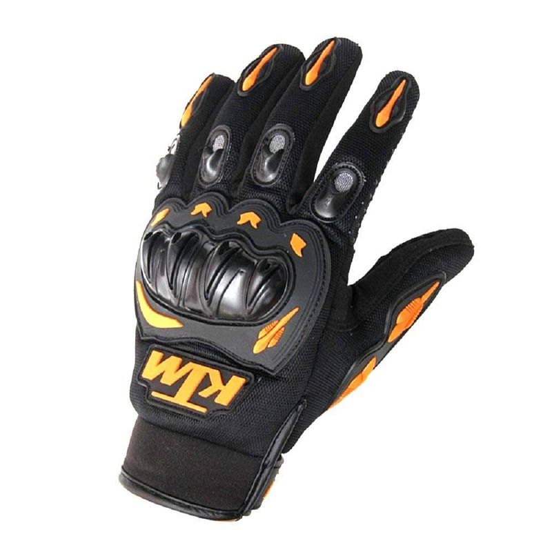 GENERICO - GUANTES KTM NEGRO NARANJA
