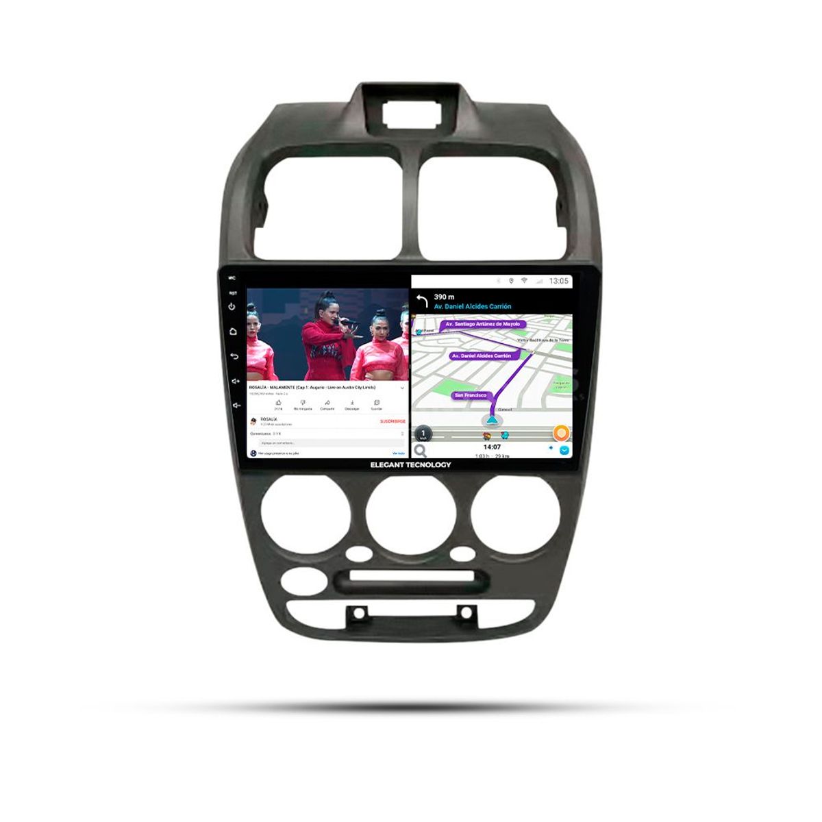 GENERICO - Autoradio Android Pantalla Hyundai Verna 1999-2012  Carplay +Auto 4GB +64GB