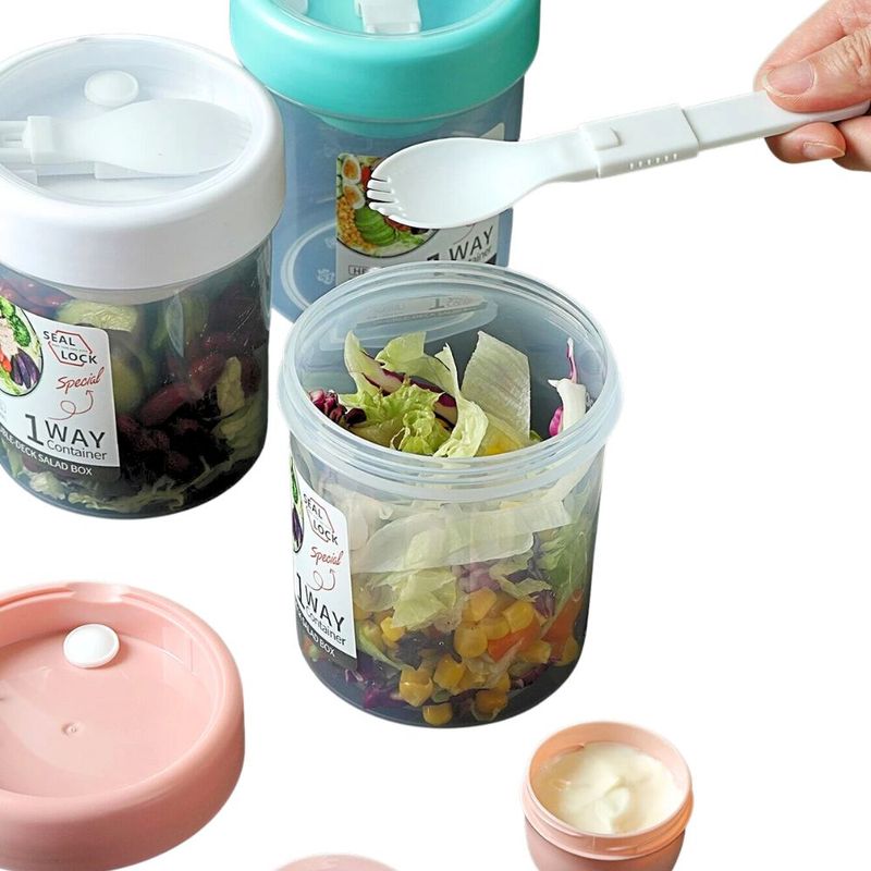 INSPIRA - Contenedor de Plástico Cilindrico 560 ml