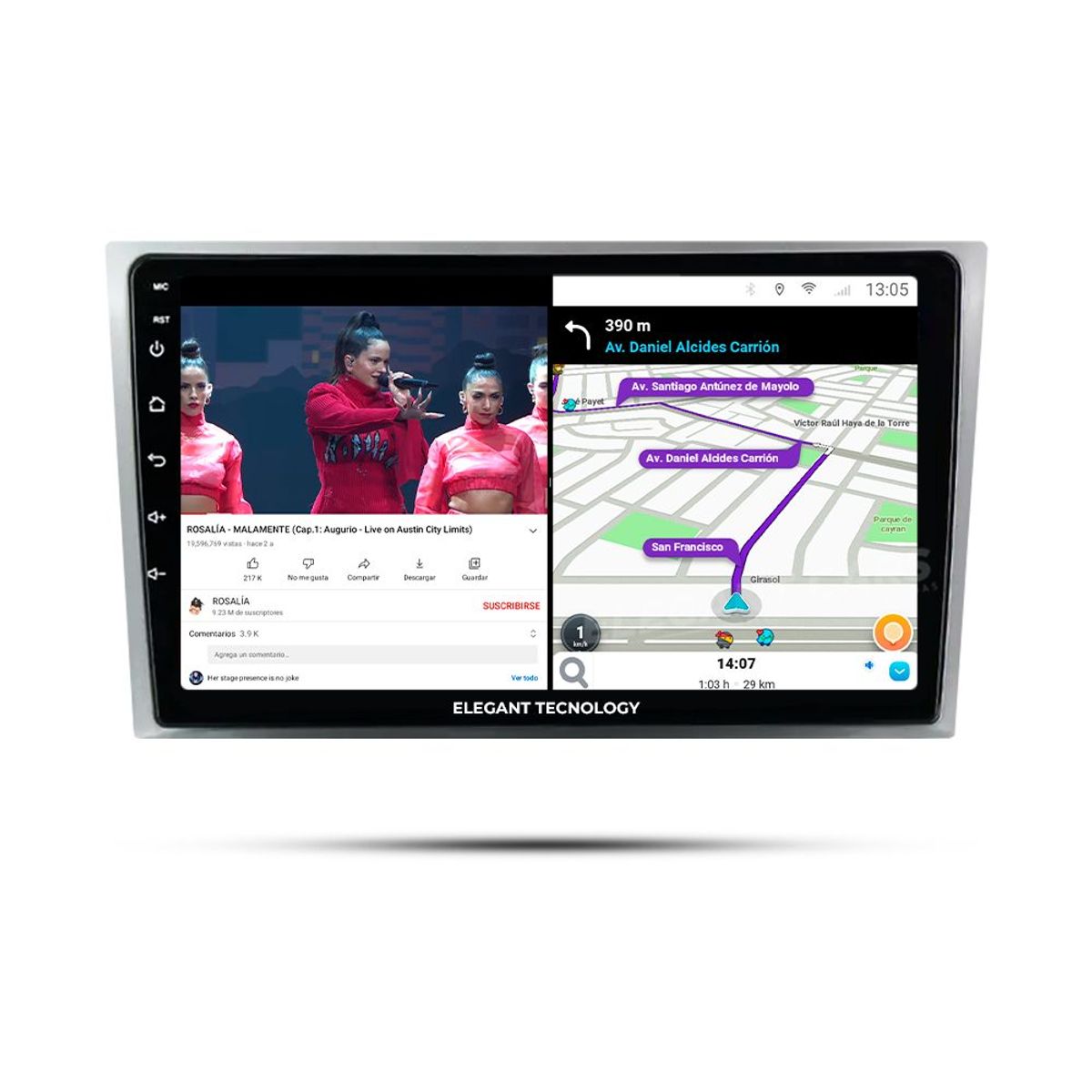 GENERICO - Autoradio Android Pantalla JAC Rein 2012-2013 Carplay +Auto 4GB +64GB