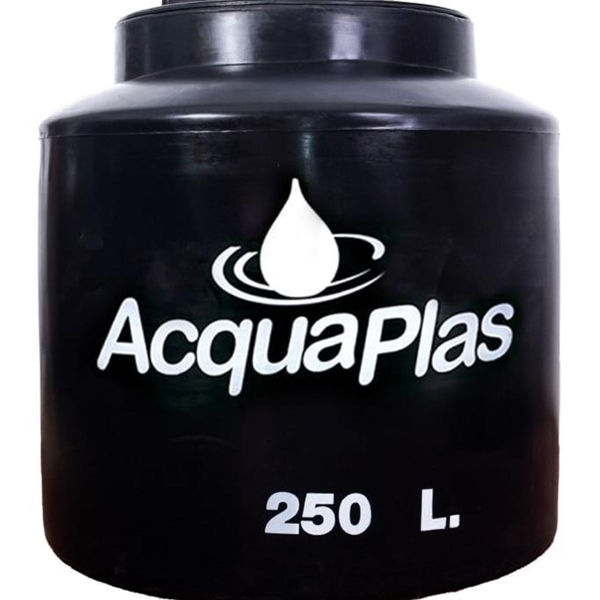 ACQUAPLAS - TANQUE PARA AGUA  ACQUAPLAS 250 L NEGRO + ACCESORIOS