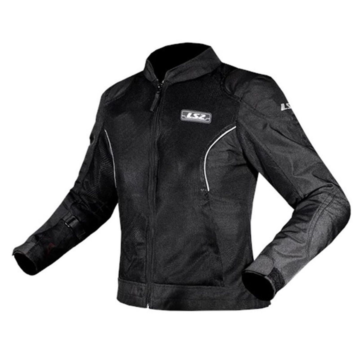 GENERICO - CASACA MOTO LS2 PARA MUJER AIRY NEGRO
