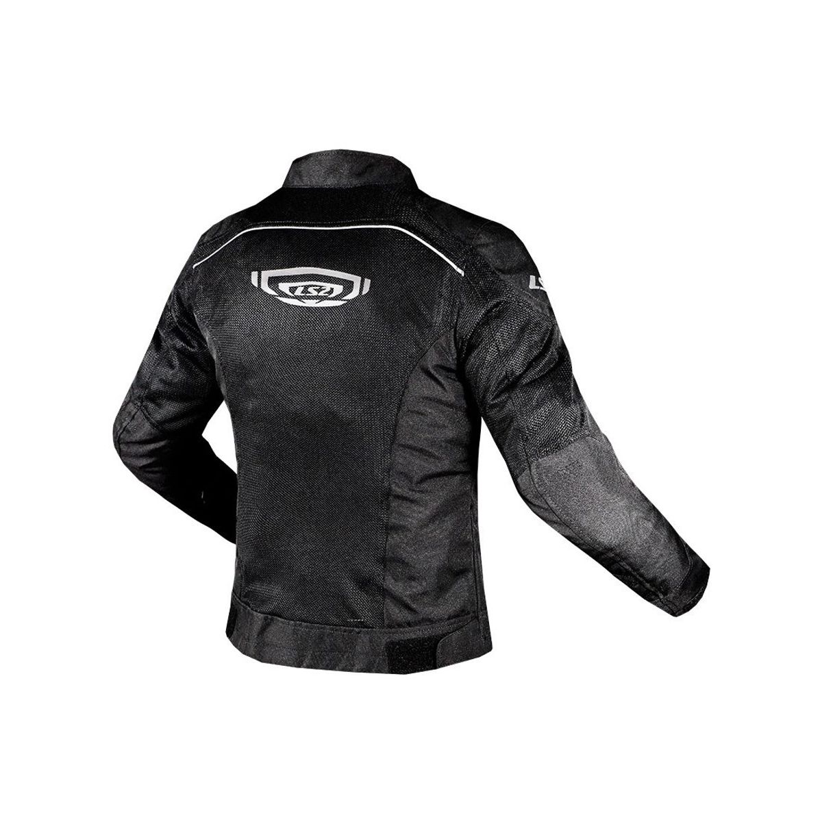 GENERICO - CASACA MOTO LS2 PARA MUJER AIRY NEGRO