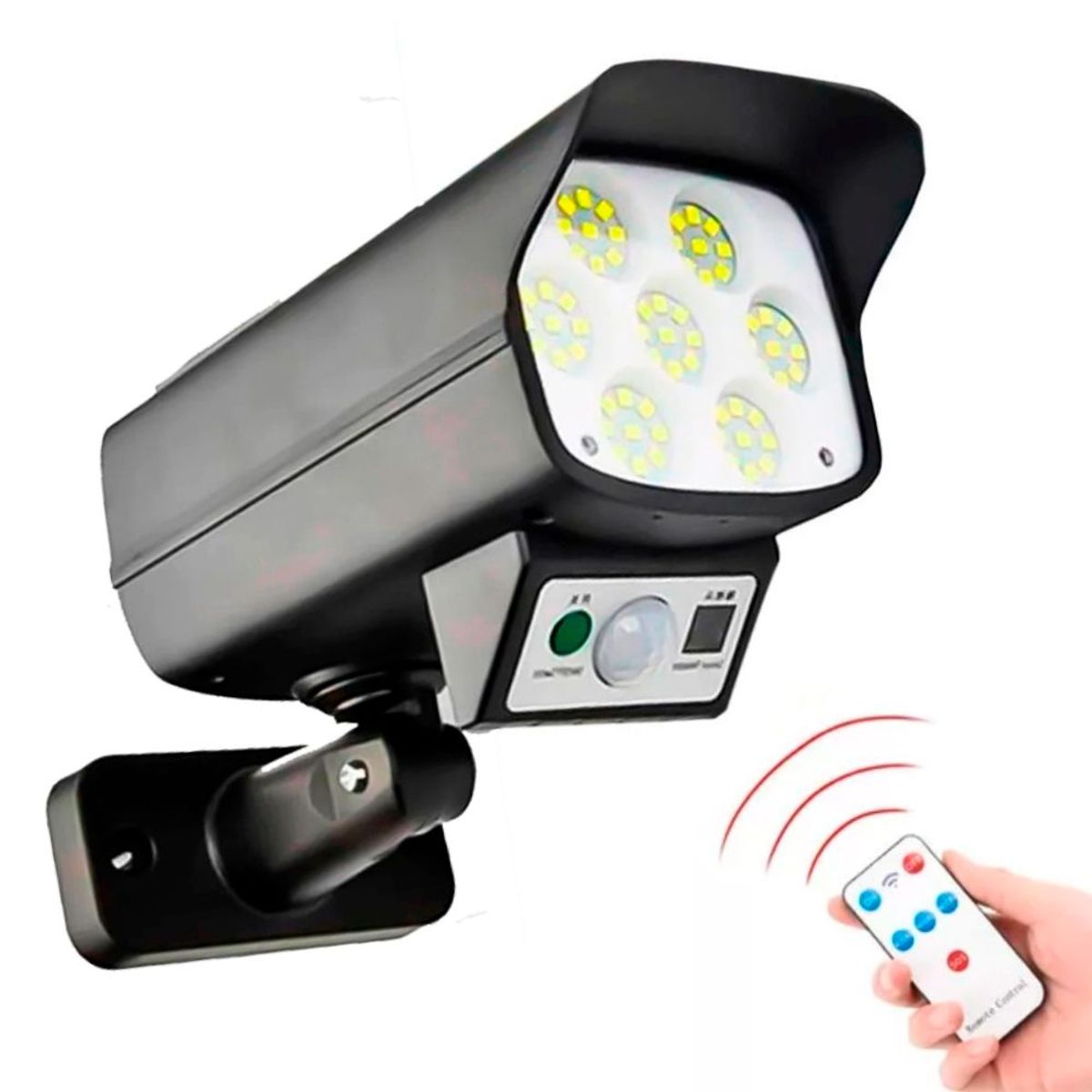 GENERICO - Lámpara Solar Forma cámara de seguridad  Sensor de movimiento