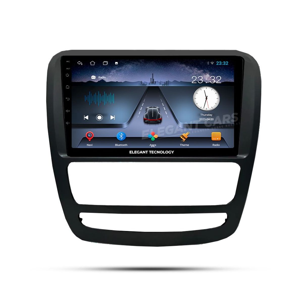GENERICO - Autoradio Android Pantalla JAC T6-T8 Negro 2015-2018 Carplay +Auto 4GB +64GB