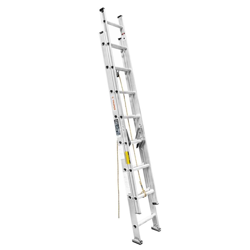 TRUPER - Escalera Telescopica 16 Peldaños capacidad de Carga 150 Kg Truper
