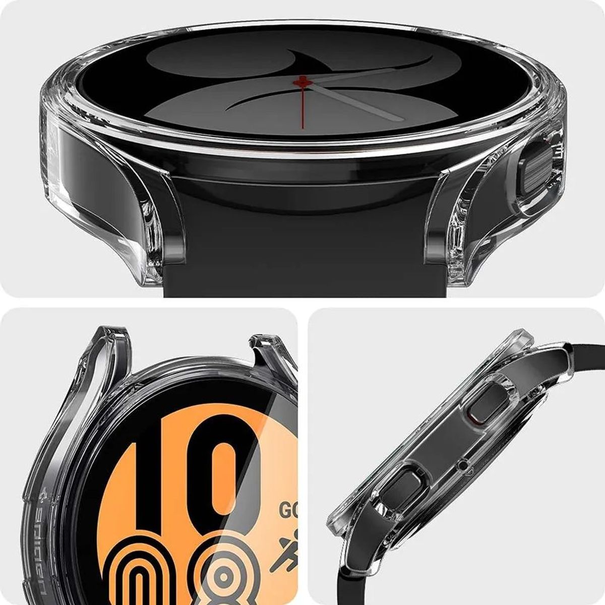 GENERICO - Funda Con Protector de Pantalla para Samsung Galaxy Watch 6 40mm