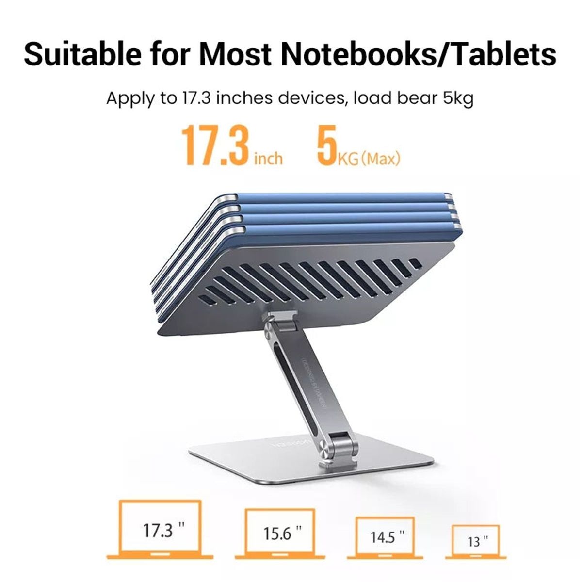 UGREEN - Soporte para Laptop 12 a 17" Ugreen Ajustable y Plegable LP339 40291