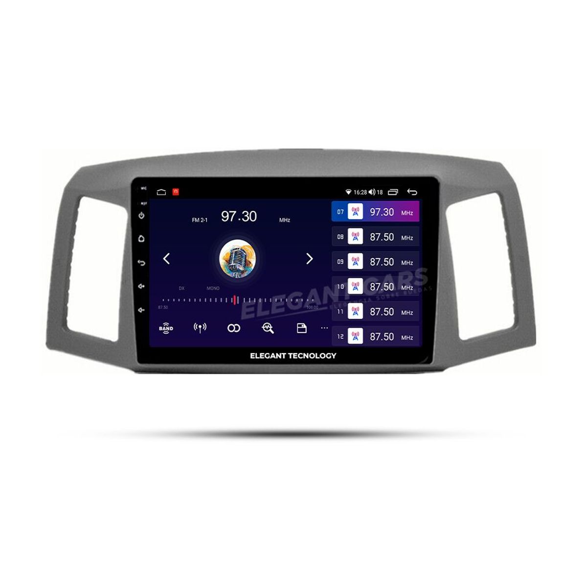 GENERICO - Autoradio Android Pantalla Jeep Grand Cherokee  2004-2007 Carplay +Auto 4GB +64GB