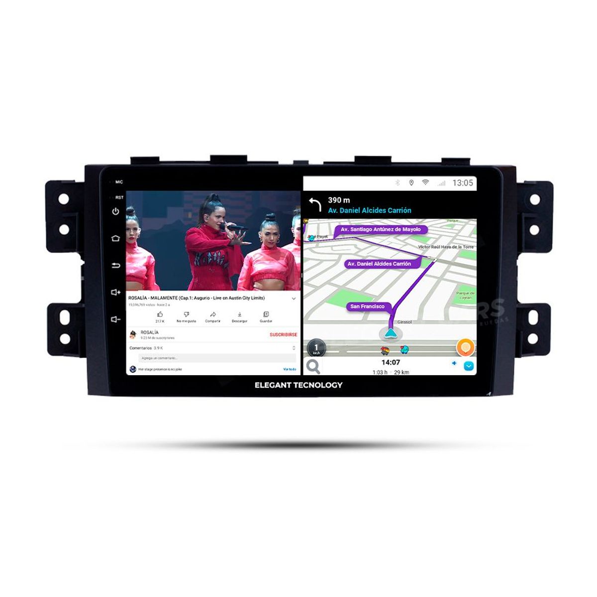 GENERICO - Autoradio Android Pantalla Kia Borrego Mohave 2008-2016 Carplay +Auto 4GB +64GB