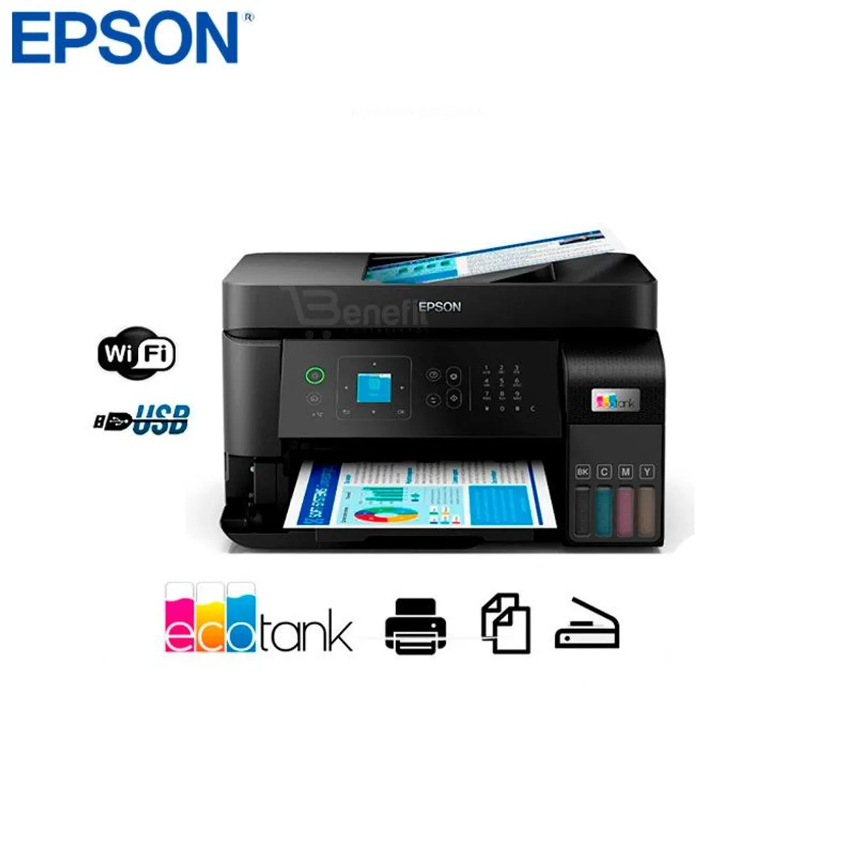 EPSON - Impresora Multifuncional EcoTank L5590