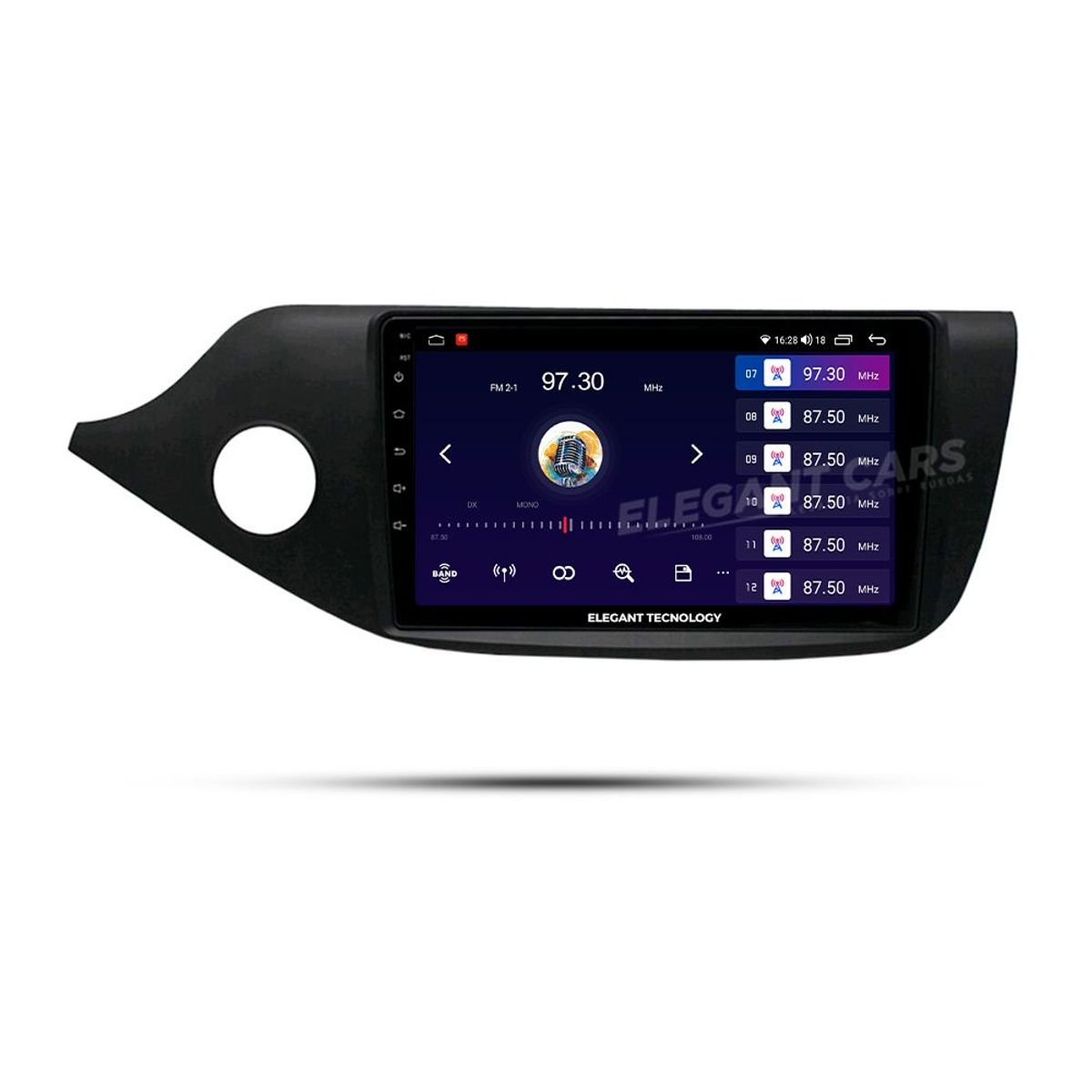 GENERICO - Autoradio Android Pantalla Kia Ceed 2012-2016 Carplay +Auto 4GB +64GB