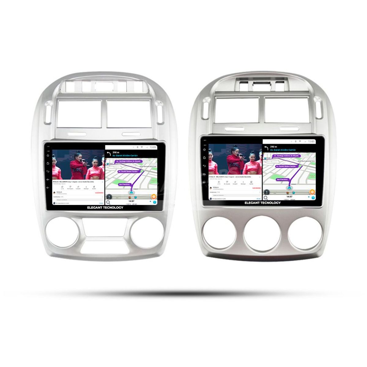 GENERICO - Autoradio Android Pantalla Kia Cerato 2005-2006 Carplay +Auto 4GB +64GB