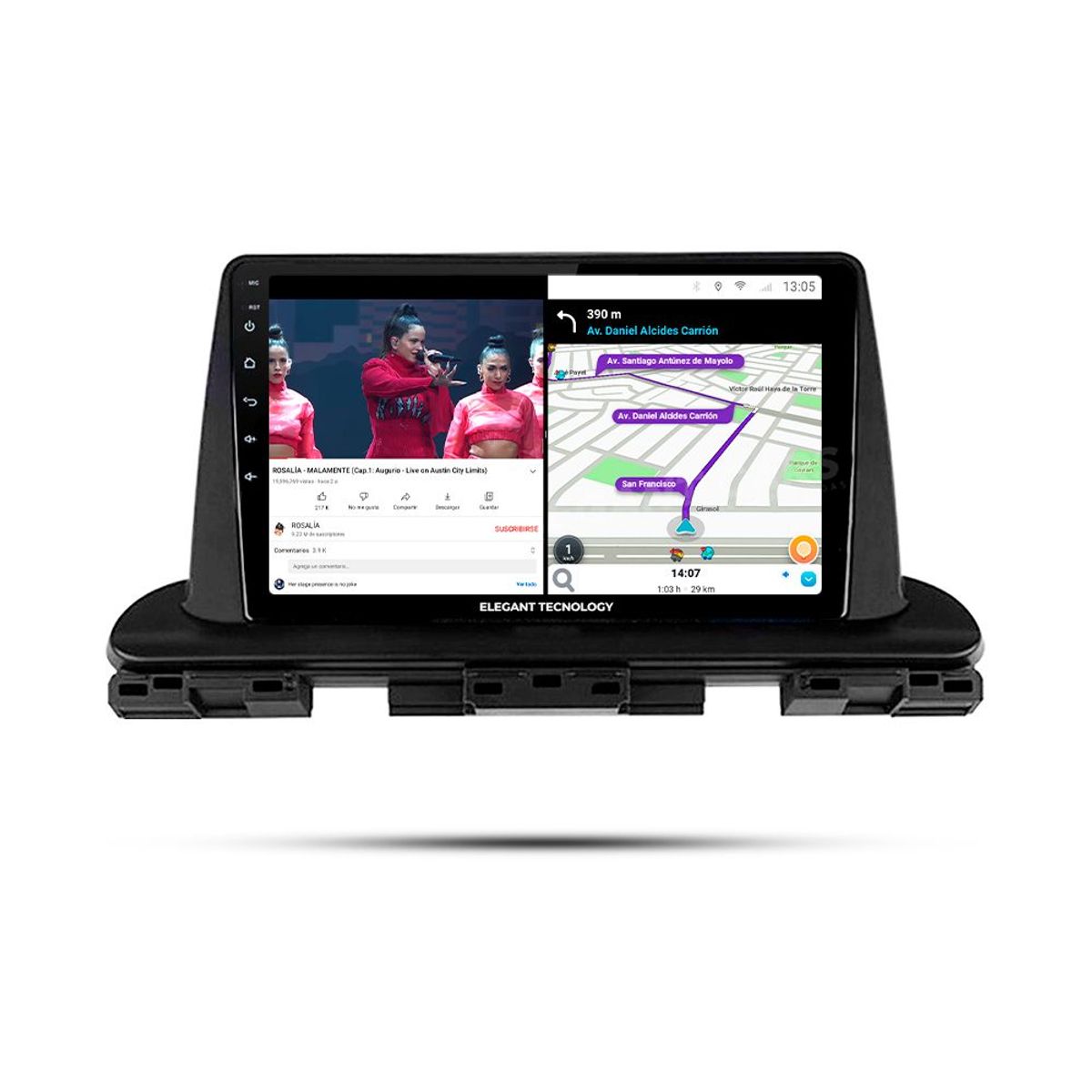 GENERICO - Autoradio Android Pantalla Kia Cerato 2018-2022 Carplay +Auto 4GB +64GB