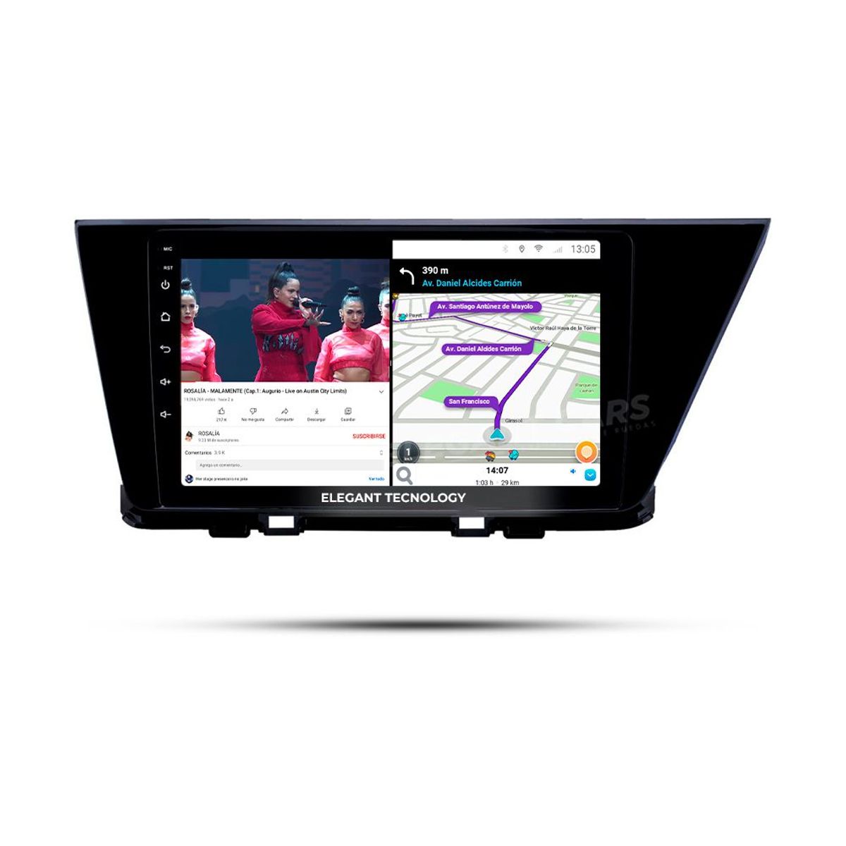 GENERICO - Autoradio Android Pantalla Kia Niro 2017-2019 Carplay