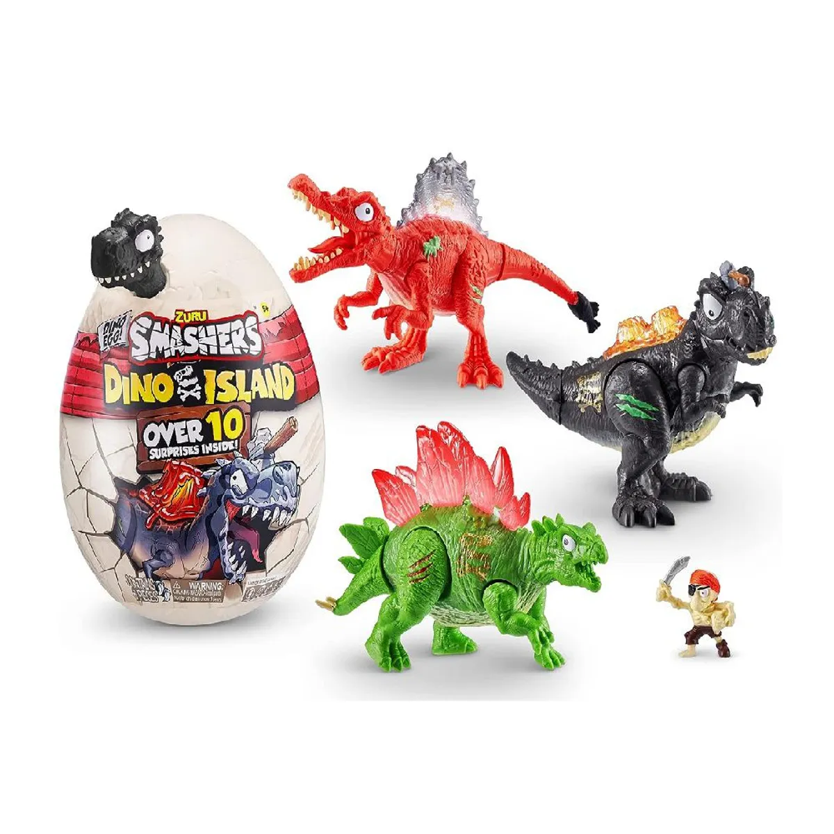 ZURU - Zuru Smasher Mini Huevos De Dinosaurio Sorpresa Island Egg
