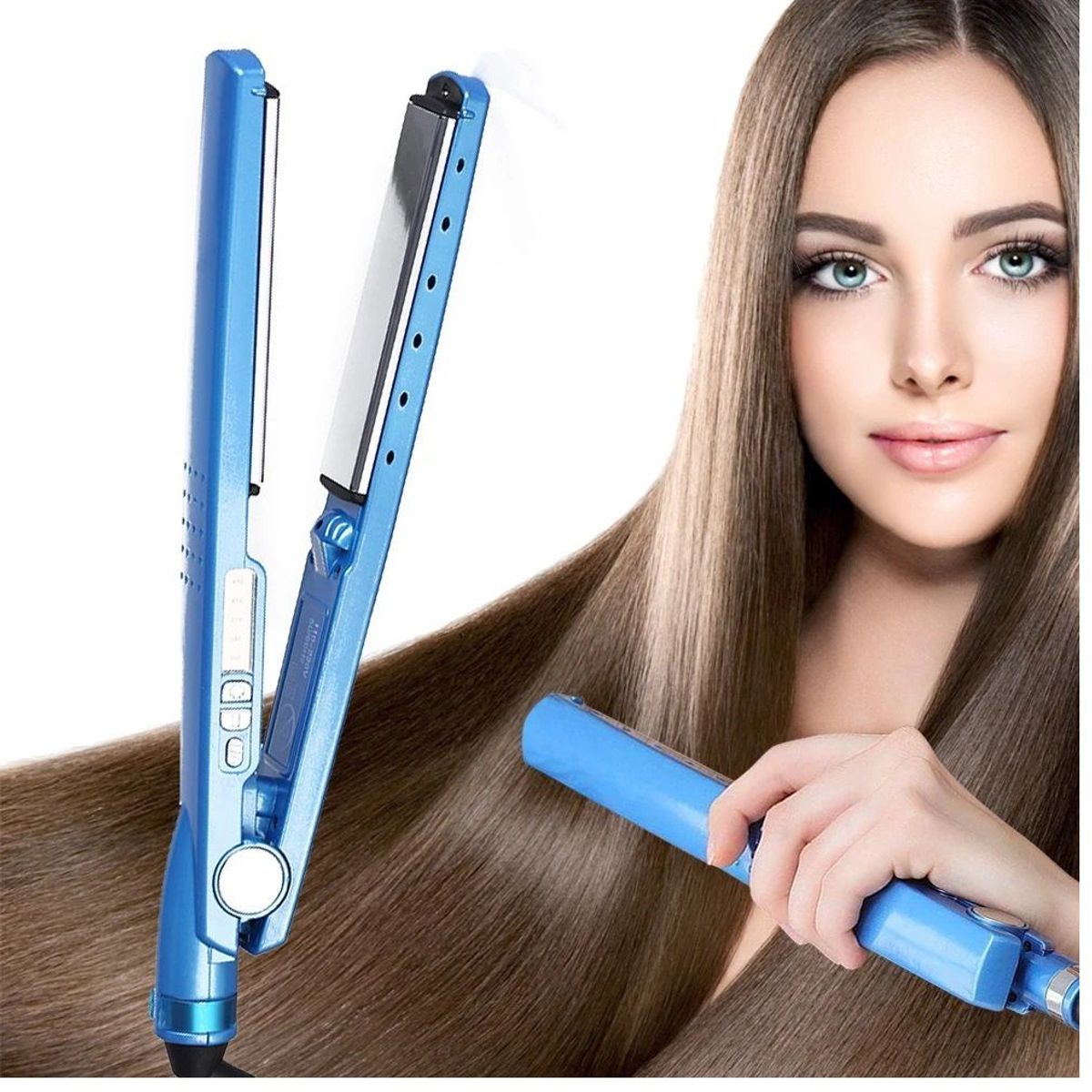 OEM - Plancha Laceador de Cabello Placa de Titanio 450F