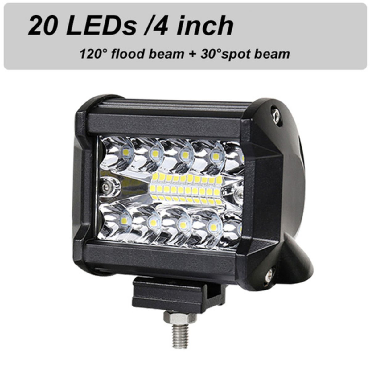 KOBO - Set de Neblinero Led Cubo 60w  Expansivo + Puntual Universal