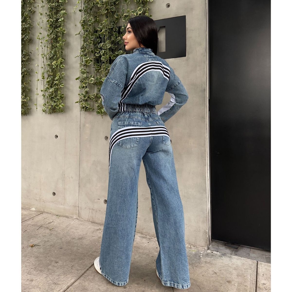 BENCUS JEANS - Pantalón Jean Straight Mujer Hard