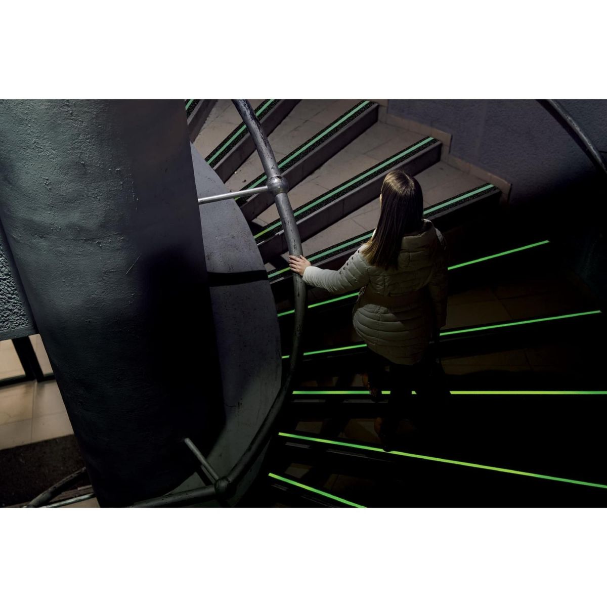 TRUPER - Cinta antiderrapante antideslizante Fotoluminiscente 5m Truper