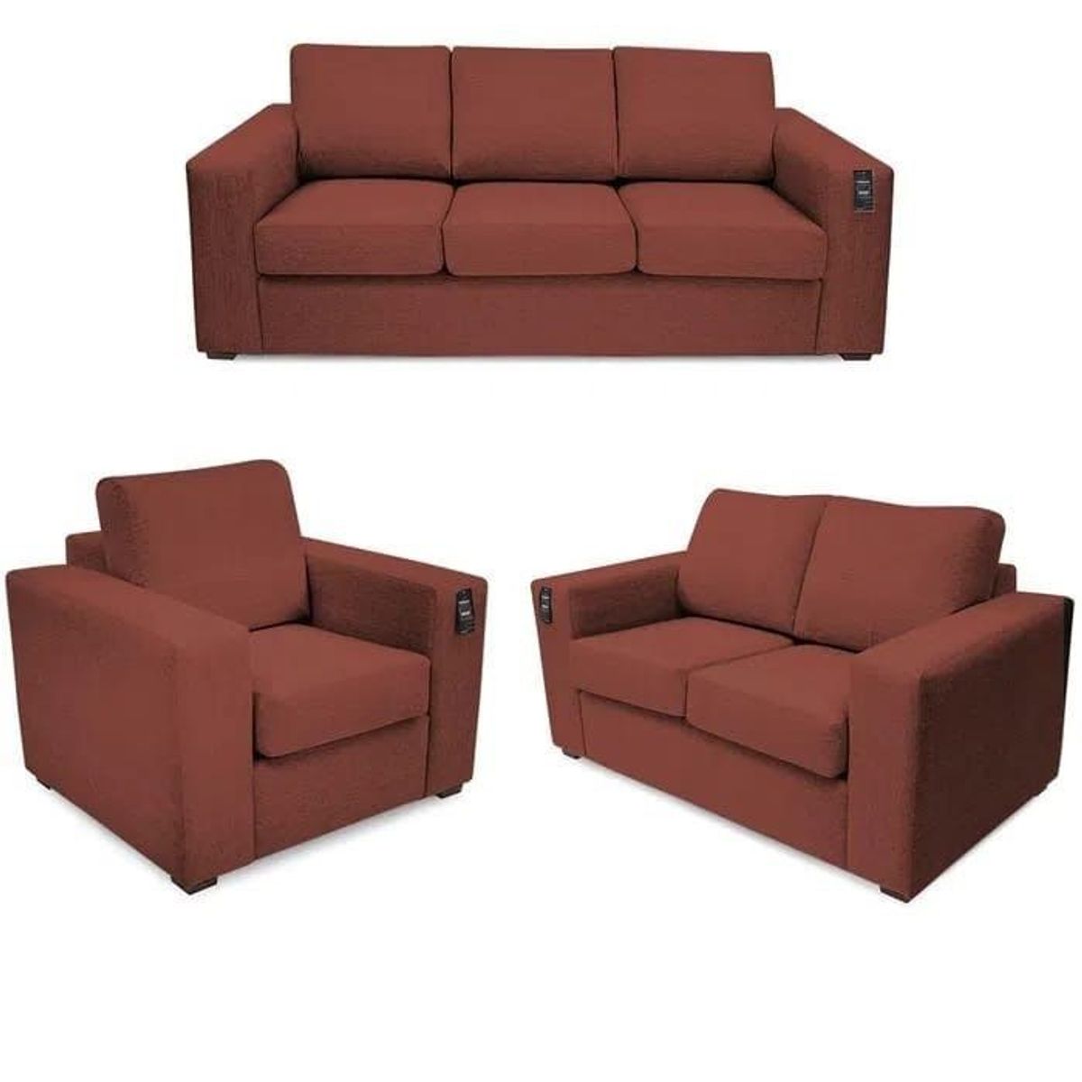 MOBILIARI - MOBILIARI JUEGO DE SALA QUAD 3 2 1