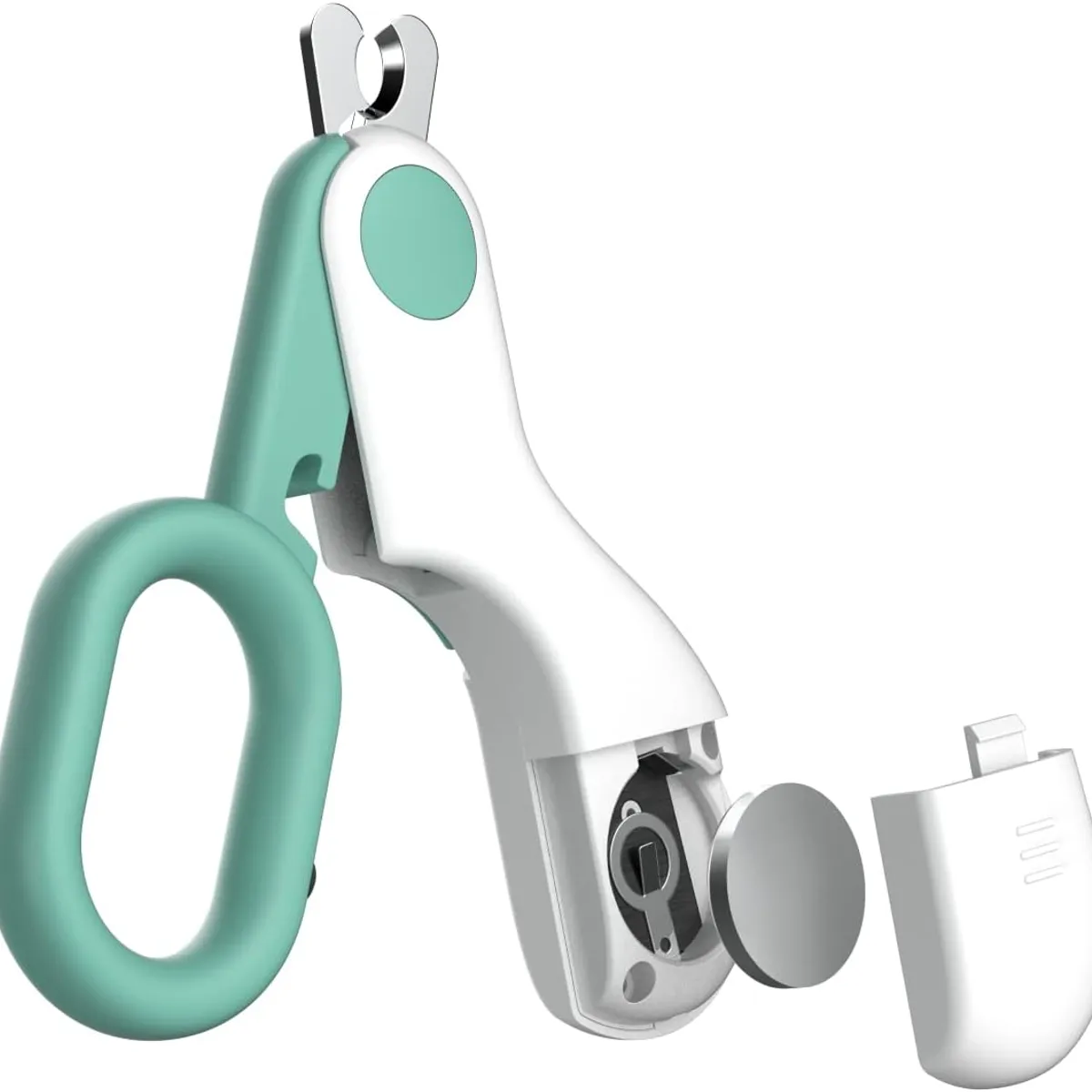 GENERICO - Cortauñas Led Para Gatos Cachorros y Animales Pequeños Azul