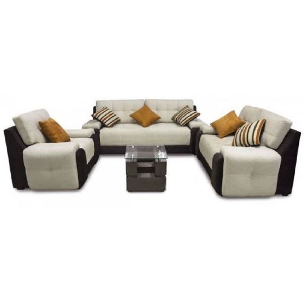 MOBILIARI - MOBILIARI SALA 3-2-1  MESA CENTRO MOSA