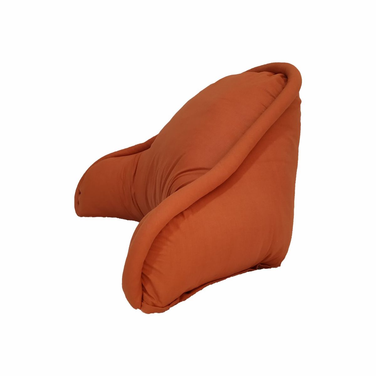 AMADEUS HOME - Cojín Anatómico para Espalda Color Lacre ¡Funda con cierre completo