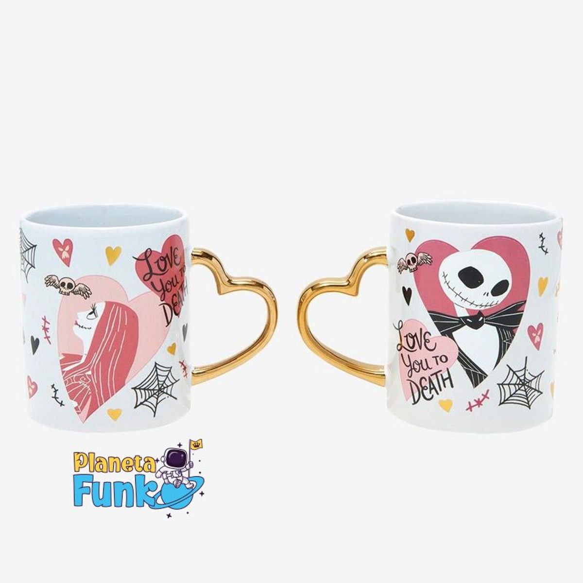 DISNEY - Taza de Ceramica Mugs Jack Sally Nightmare Before Christmas