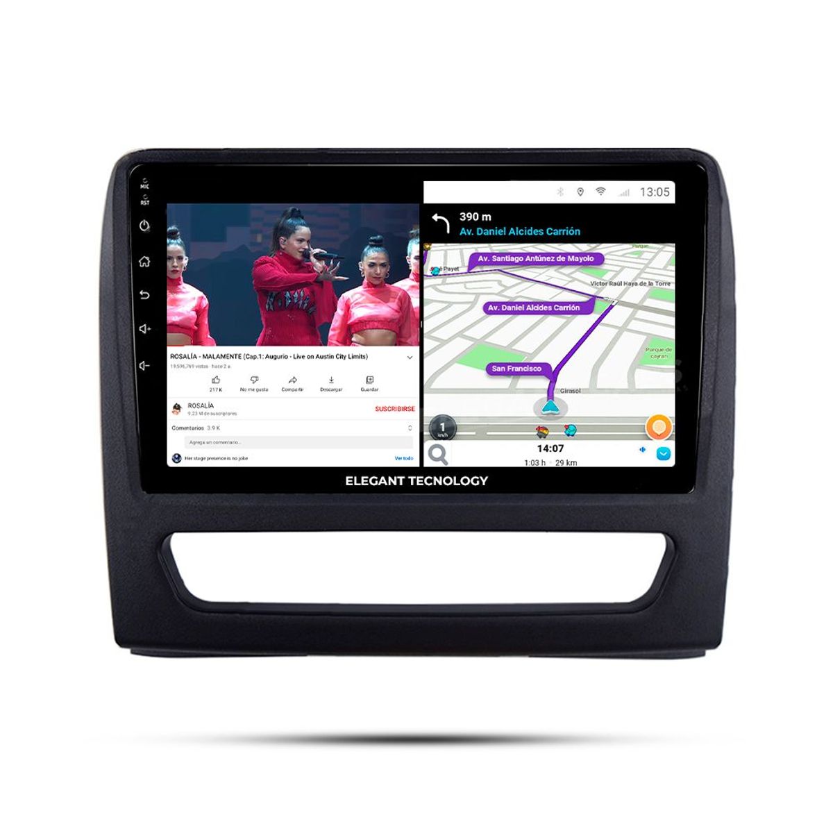 GENERICO - Autoradio Android Pantalla JAC Sunray 2011-2017 Carplay +Auto 4GB +64GB