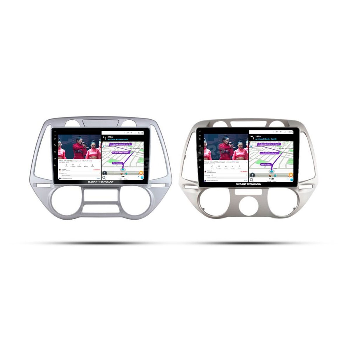 GENERICO - Autoradio Android Pantalla Hyundai I20 2008-2012 Carplay +Auto 4GB +64GB