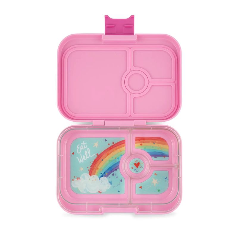 YUMBOX - LONCHERA YUMBOX PANINO - 4 DIVISIONES - Power Pink Rainbow