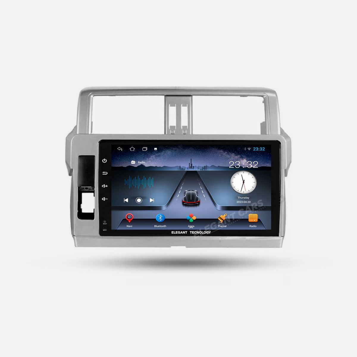 GENERICO - Autoradio Android Pantalla Toyota Land Cruiser Prado 2014-2018 Carplay +Auto 4GB +64GB