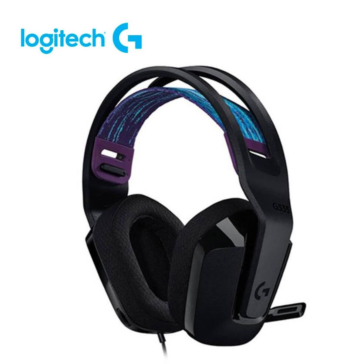 LOGITECH - Audífonos Logitech G Gaming Con Microfono Ajustable G335 -Negro