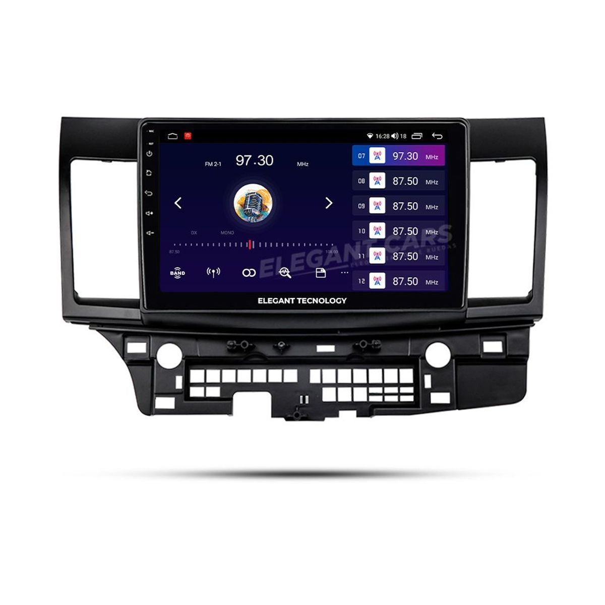 GENERICO - Autoradio Android Pantalla Mitsubishi Lancer 2010-2016 Carplay +Auto 4GB +64GB