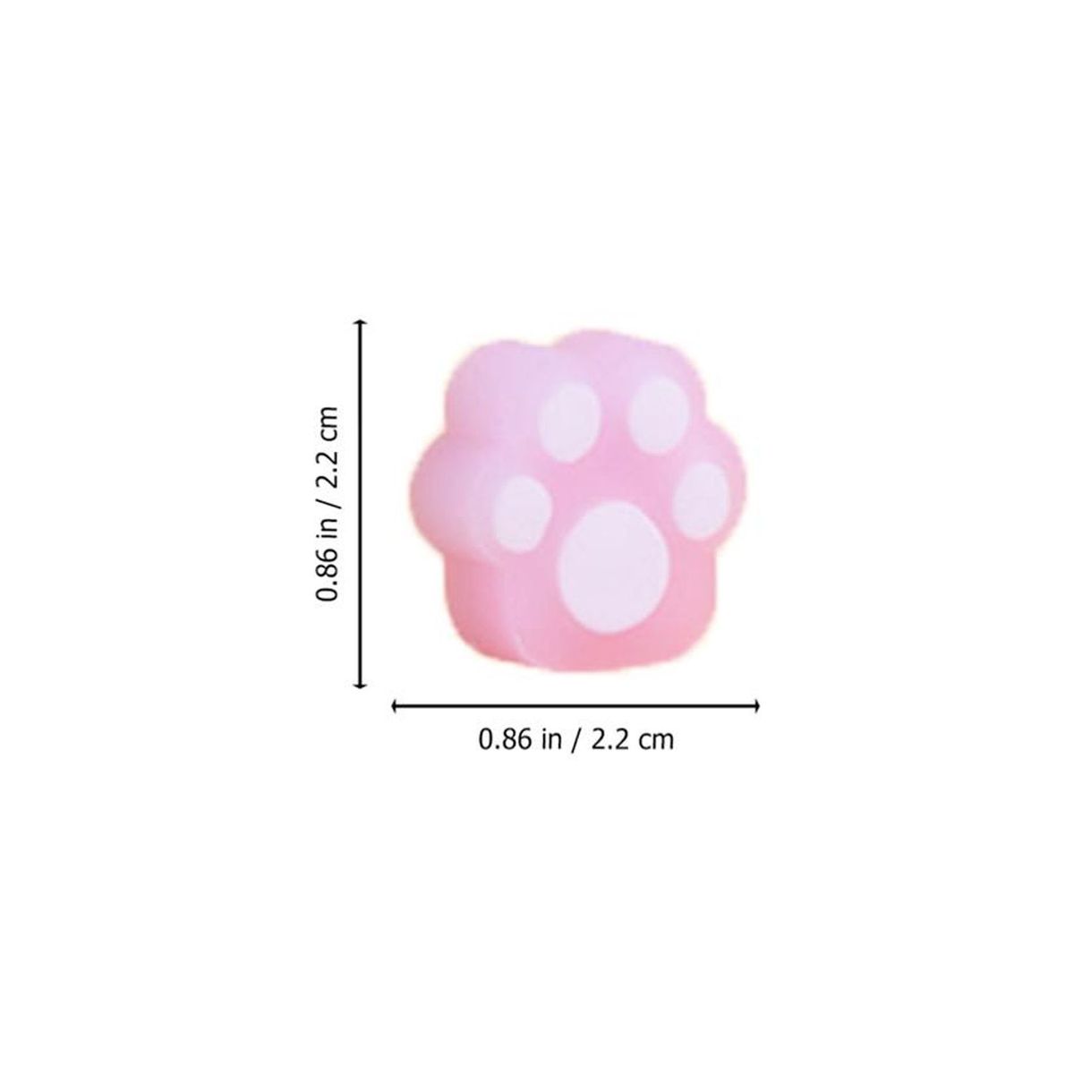 GENERICO - Balde Celeste De Borradores De Huella De Gato